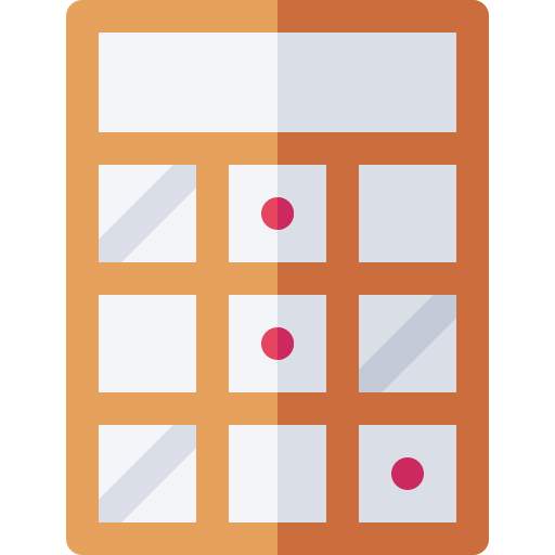 bingo Basic Rounded Flat ikona