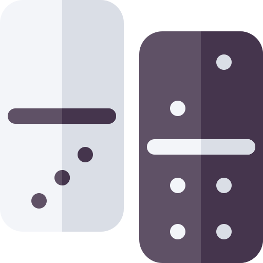 domino Basic Rounded Flat icon