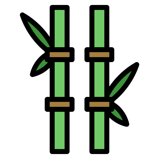 Бамбук Generic Outline Color иконка