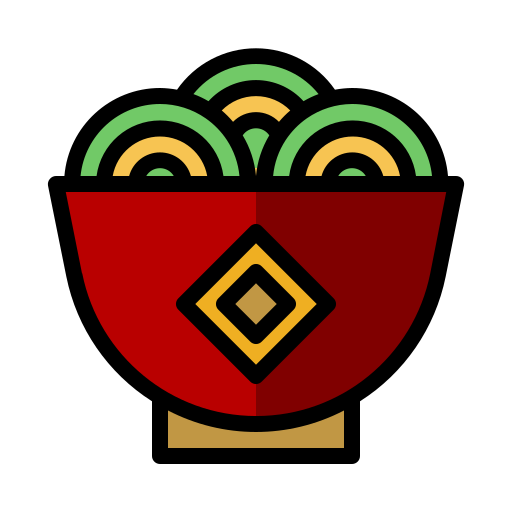 cibo cinese Generic Outline Color icona