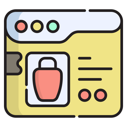 ページ Generic Outline Color icon