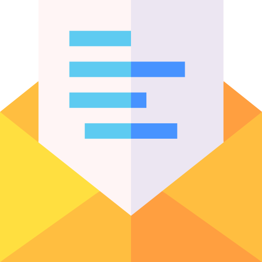 email Basic Straight Flat icon