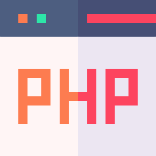 php Basic Straight Flat icon