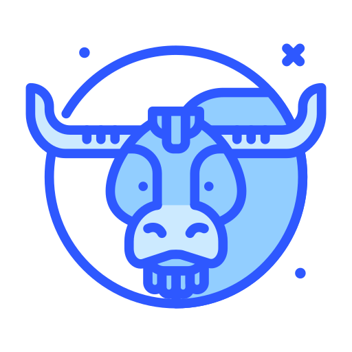 bison Darius Dan Blue Icône