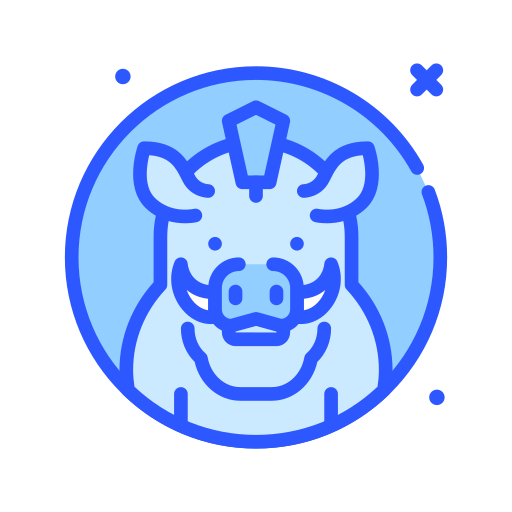 Wild boar Darius Dan Blue icon