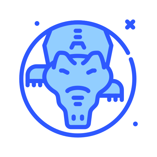 krokodyl Darius Dan Blue ikona