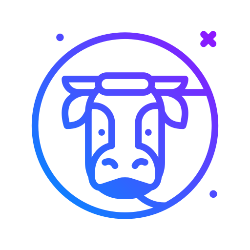 vaca Generic Gradient icono