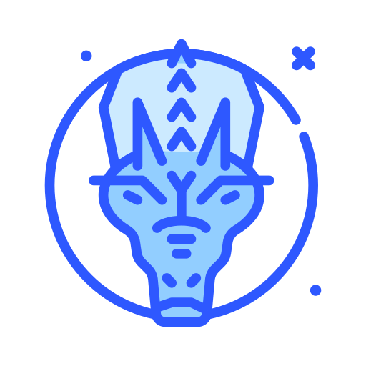 Dragon Darius Dan Blue icon