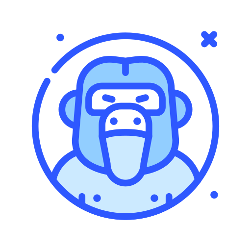 gorila Darius Dan Blue icono