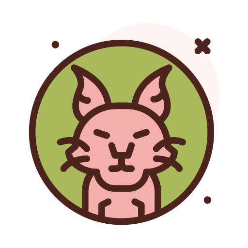 gato Darius Dan Lineal Color icono