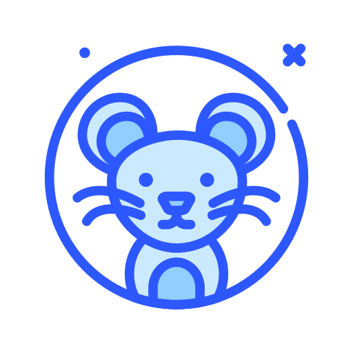 ratón Darius Dan Blue icono