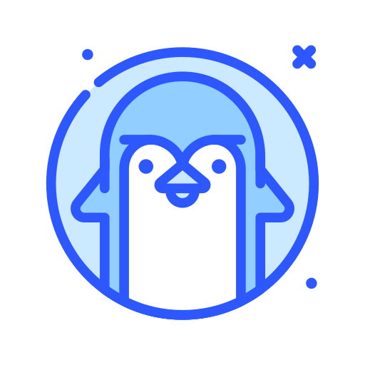 pinguino Darius Dan Blue icona