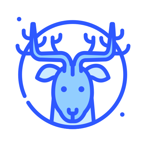 Reindeer Darius Dan Blue icon