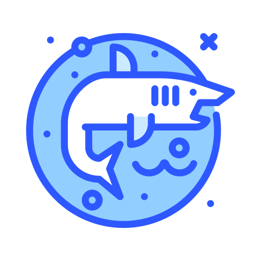 tiburón Darius Dan Blue icono