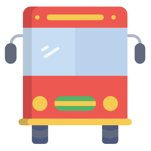 autobus Icongeek26 Flat ikona