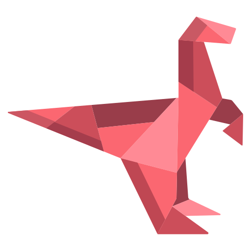 dinozaur Icongeek26 Flat ikona