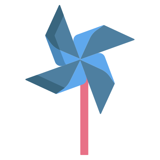 pinwheel Icongeek26 Flat icoon