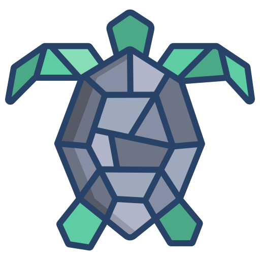 schildpad Icongeek26 Linear Colour icoon