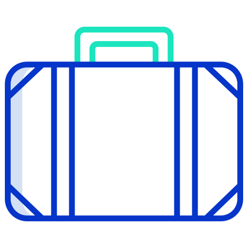 Suitcase Icongeek26 Outline Colour icon