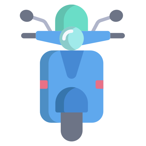 스쿠터 Icongeek26 Flat icon