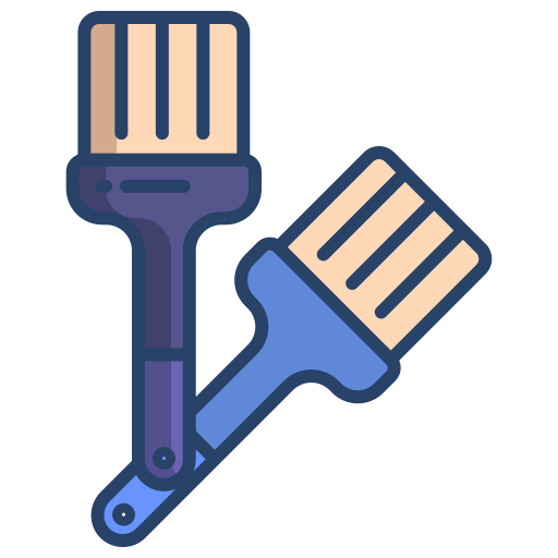 브러시 Icongeek26 Flat icon