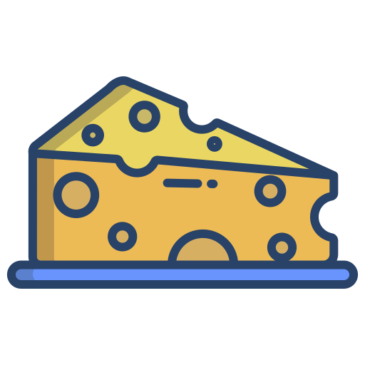 チーズ Icongeek26 Flat icon