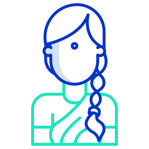 mujer Icongeek26 Outline Colour icono