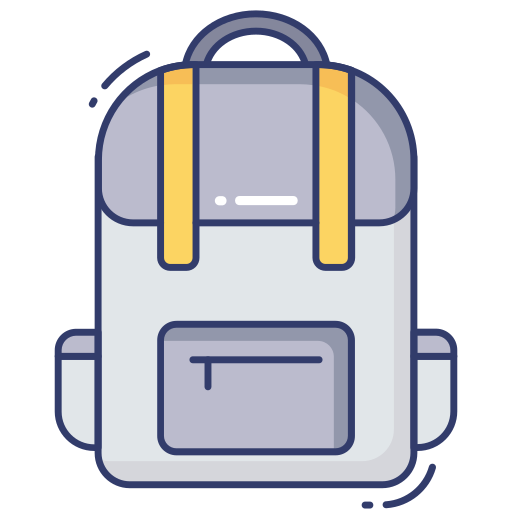 bolsa para la escuela Dinosoft Lineal Color icono
