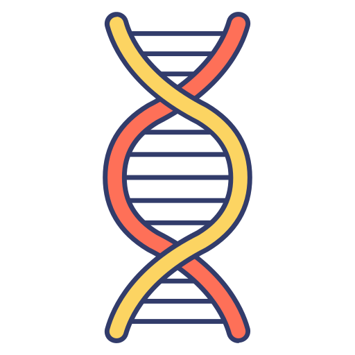 Структура ДНК Dinosoft Lineal Color иконка