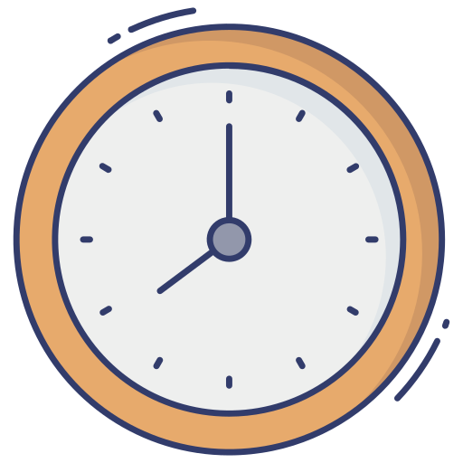 reloj Dinosoft Lineal Color icono