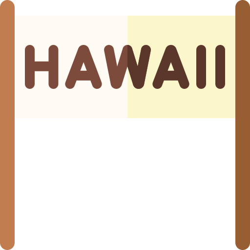 havaí Basic Rounded Flat Ícone
