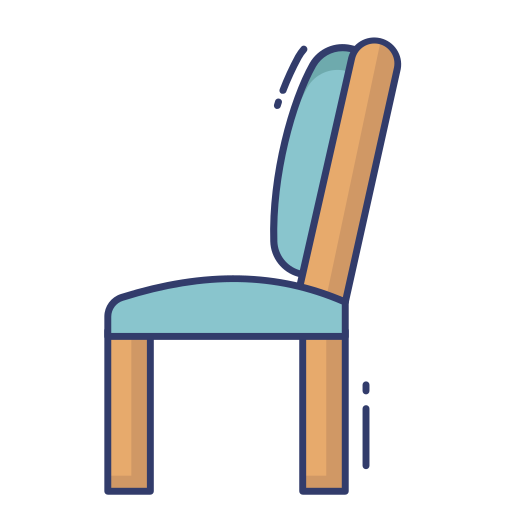 silla Dinosoft Lineal Color icono