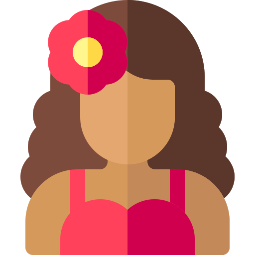 Woman Basic Rounded Flat icon