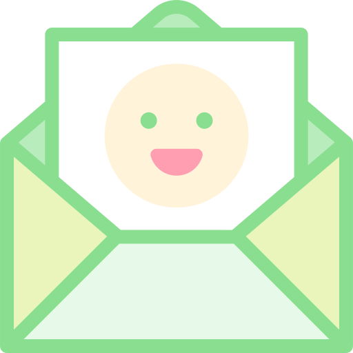 郵便 Detailed color Lineal color icon