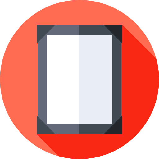 Frame Flat Circular Flat icon
