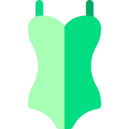 zwempak Basic Rounded Flat icoon