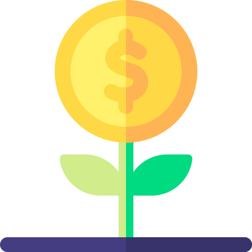 salario Basic Rounded Flat icono