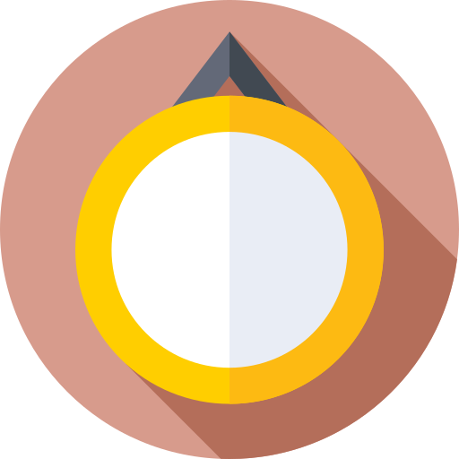 marco Flat Circular Flat icono