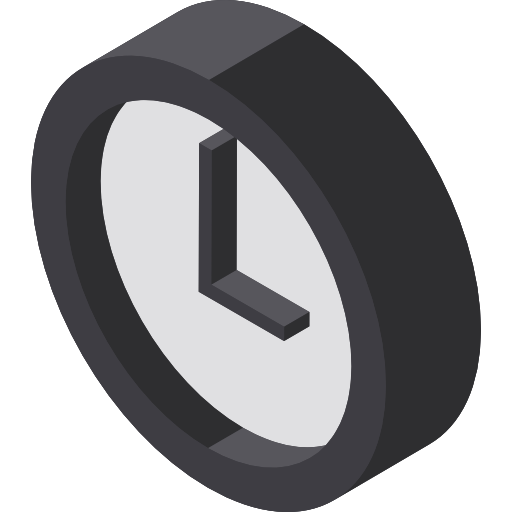 Часы Isometric Flat иконка