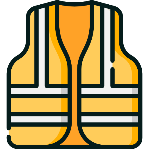 Construction vest Special Lineal color icon