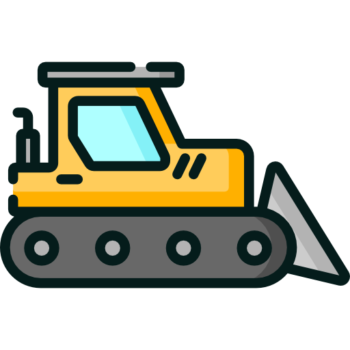 Excavator Special Lineal color icon