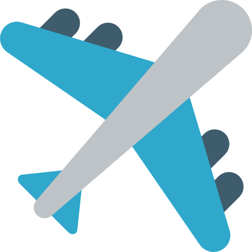 flugzeug Basic Mixture Flat icon