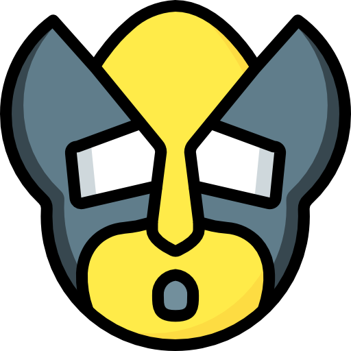Superhero Basic Mixture Lineal color icon