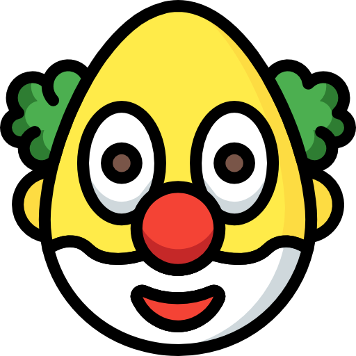 clown Basic Mixture Lineal color icon