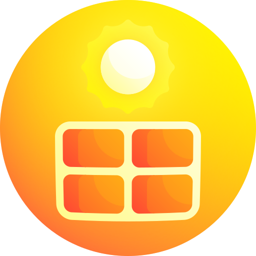 太陽光発電 Gradient Galaxy Gradient icon