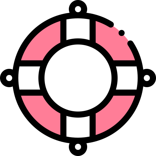 rettungsring Detailed Rounded Lineal color icon