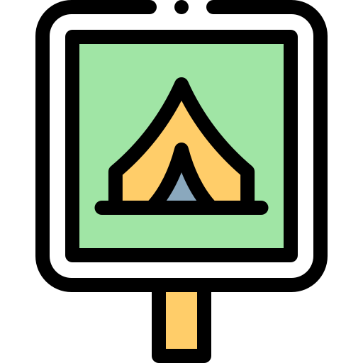 campingzone Detailed Rounded Lineal color icon