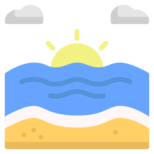바닷가 Generic Flat icon