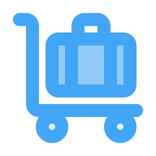 trolley-tasche Generic Blue icon