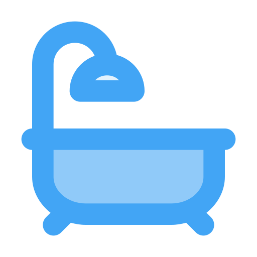 bañera Generic Blue icono